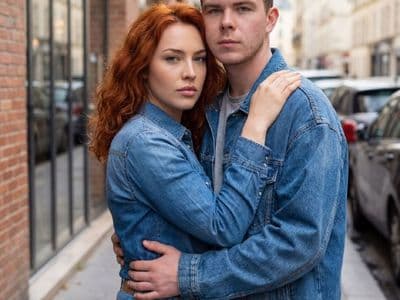 Фотосессия пары в джинсах: стильные идеи и образы для нейросети