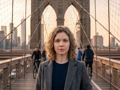 Фото на фоне Нью-Йорка с помощью нейросети — стильные портреты и виды