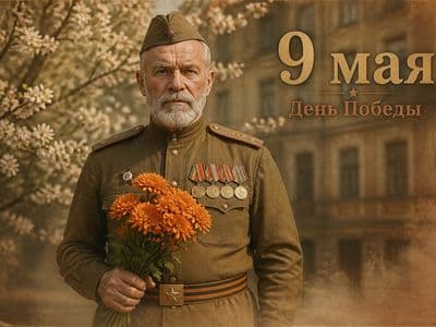 Открытка День Победы — создание с помощью нейросети
