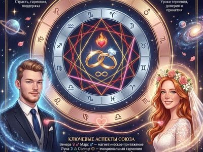 Брачная синастрия — создание астрологической совместимости через нейросеть