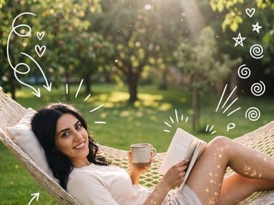День заботы о себе — создание фото и открыток через нейросеть