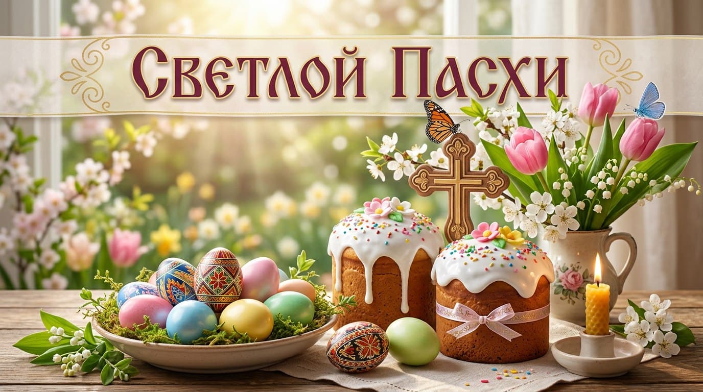 Пасхальные открытки