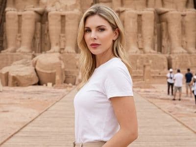 Фотосессия в Египте — создание снимков нейросетью